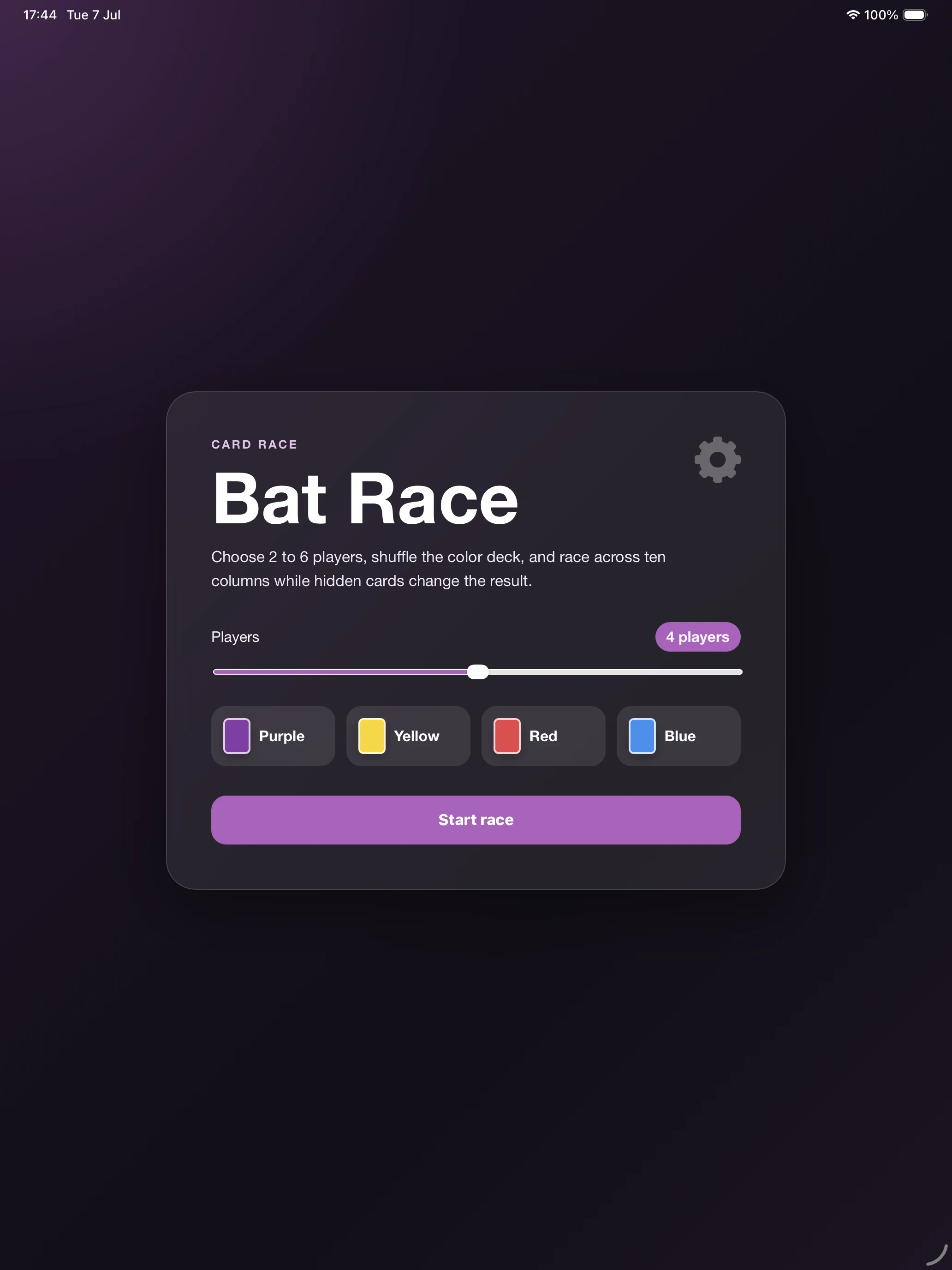 Bat Race screenshot
